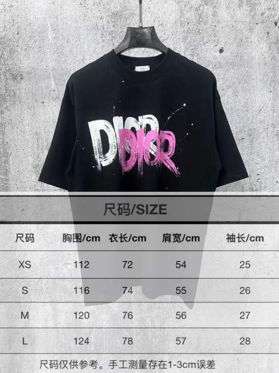 Dior T Shirts Short _SKUDiorXS-Lxetr23715428